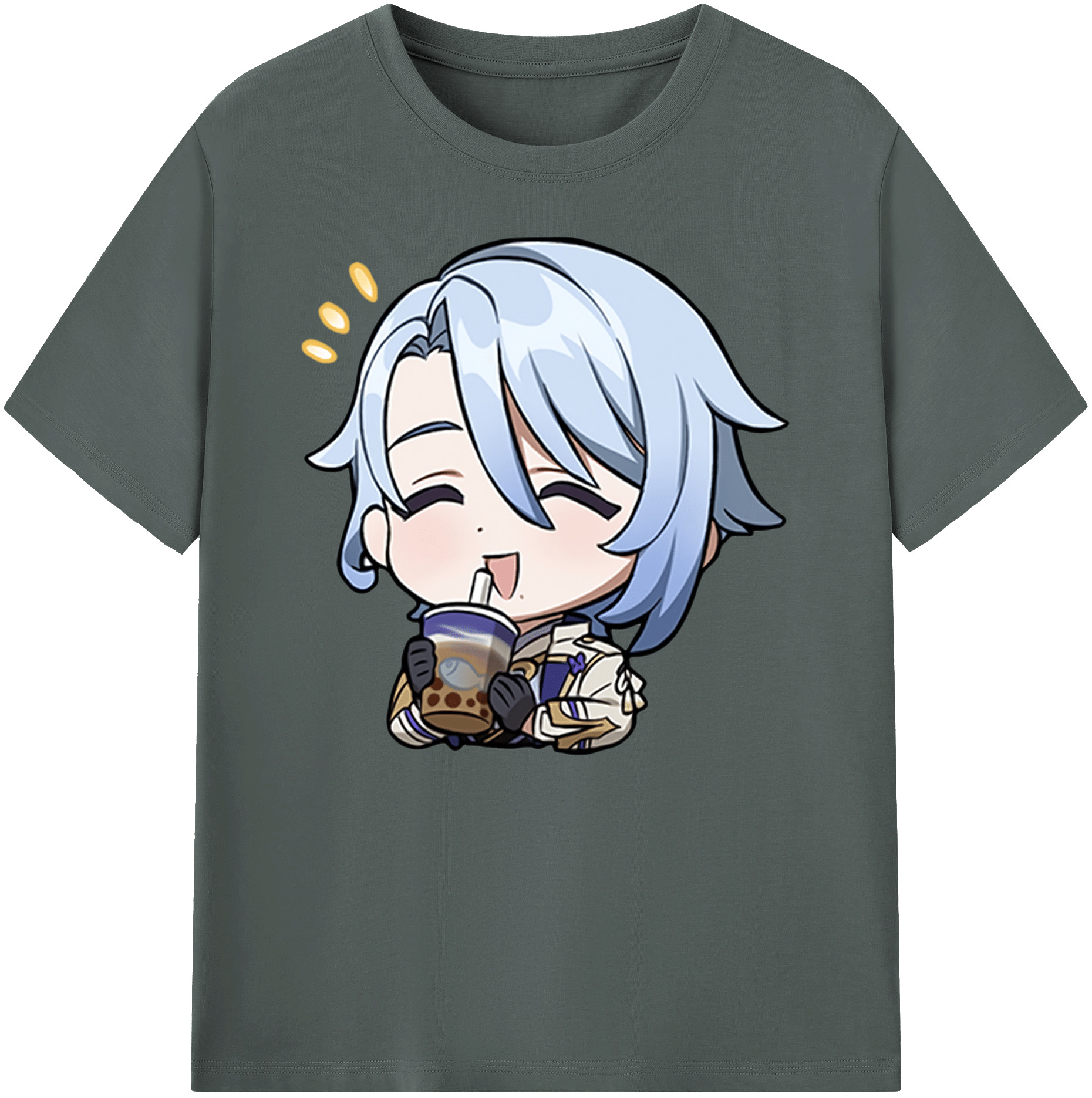 げんし神 神里綾人 かみさとあやと genshin Kamisato Ayato 綿100％ メンズ半袖Tシャツ｜肌触りやわらか＆通気性